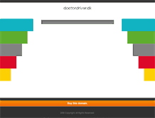 Tablet Screenshot of doctordriver.dk